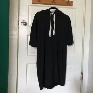 Short hoodie dress